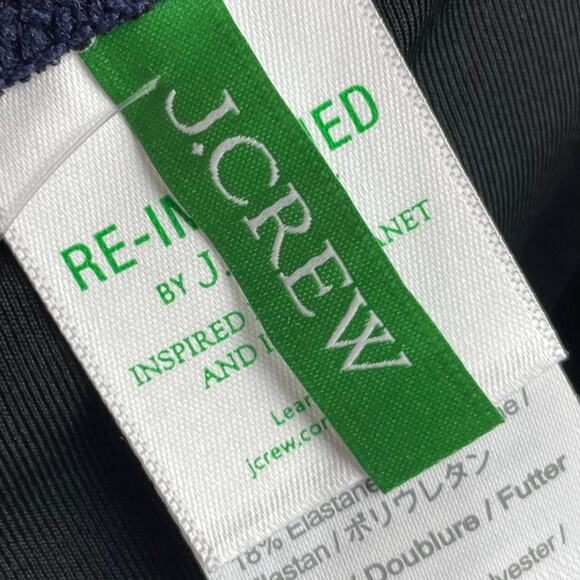 NWT J. Crew One Piece Swimsuit Size 22 – Blue, Removable Straps, Tie Open Back - Picture 3 of 4